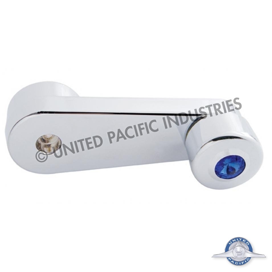 MANILLA CIERRE VIDRIO CON PERLA AZUL ¢7.200