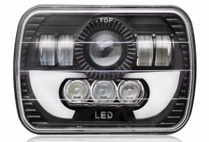 SILVIN LED RECTANGULAR 7" FONDO NEGRO PAR ¢48.000
