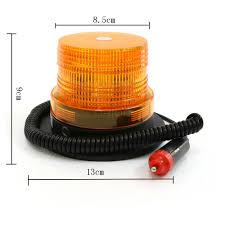 SOGA STROBER LED BLANCA/AMBAR MEDIANA  PROMOCION 12/24V ¢16.000