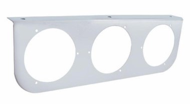 PORTA STOP SENCILLO 3 HUECOS LISO INOX (PAR) ¢22.000