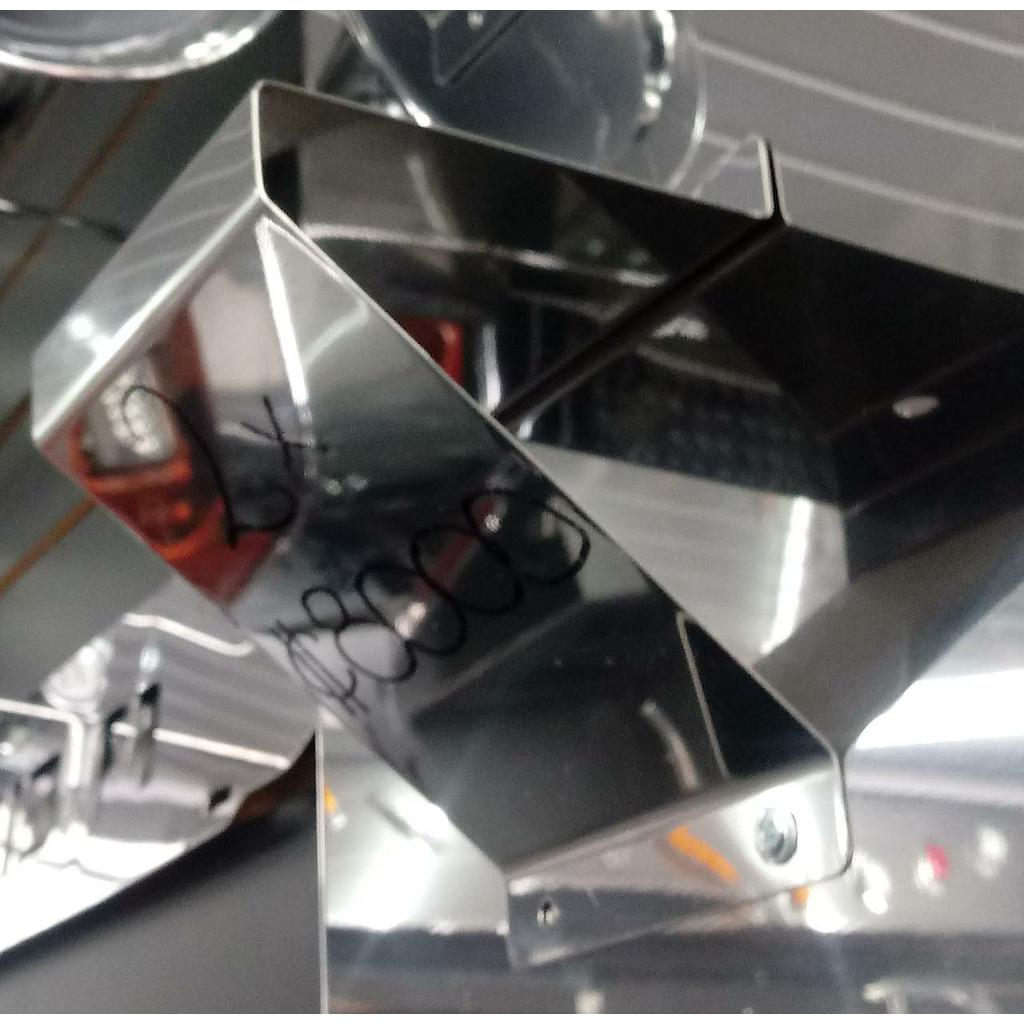 BASE PARA HALOGENO GRANDE INOX PAR ¢12.000