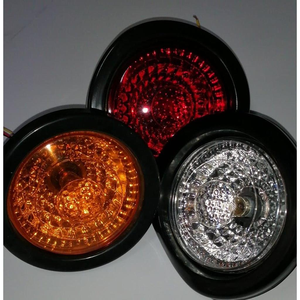 STOP 4" EURO ROJ/AMBR/BLANC ¢4.900