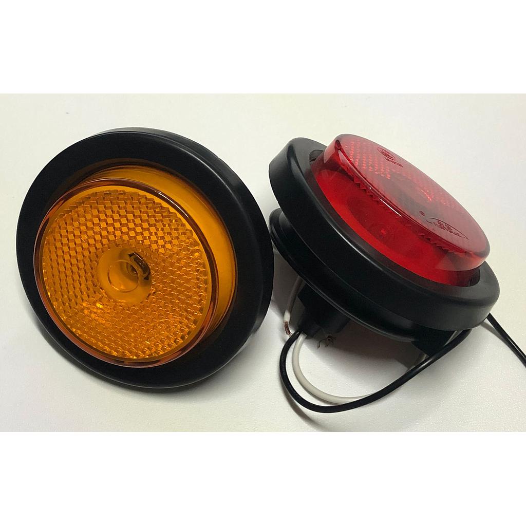 STOP 2.5" EURO ROJ/AMBR/BLANC ¢2.000