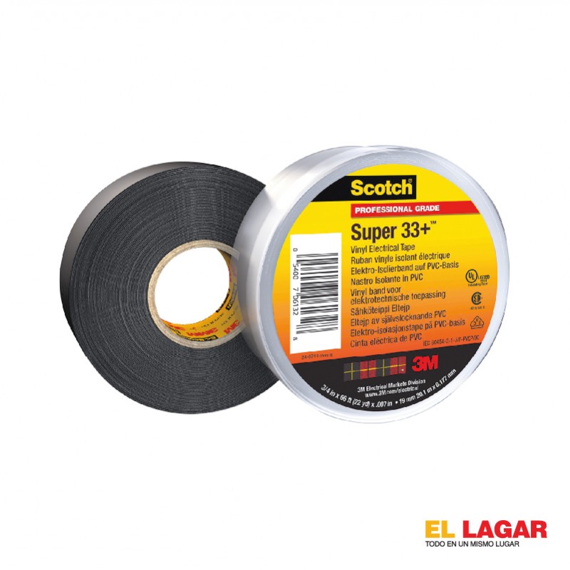 TAPE NEGRO SUPER 33 ¢4.400
