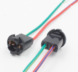 CONECTOR DE BOMBILLO T10 158 PLASTICO/HULE ¢700