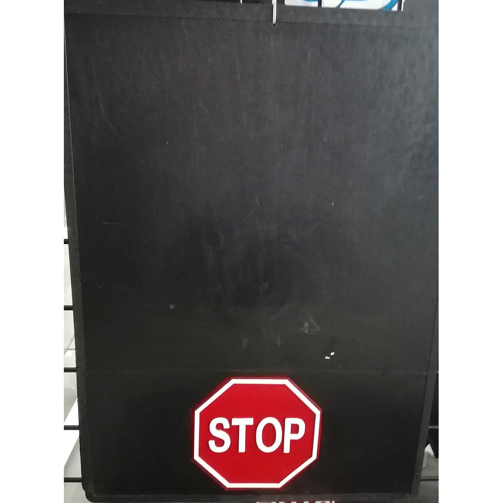 FALDON NEGRO DE HULE STOP LARGO (PAR) 16X22 ¢18.000
