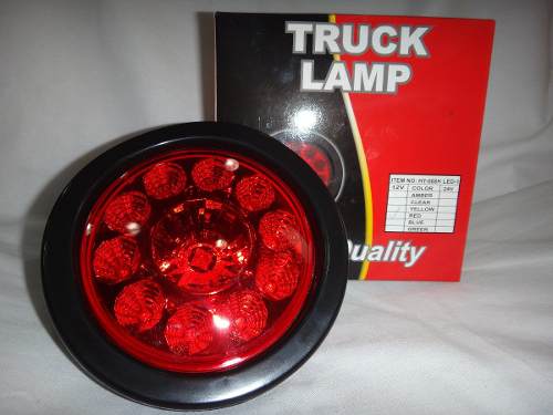 STOP 4" LED EMPOTRAR 11LED RJ/AM/BL ¢8.500