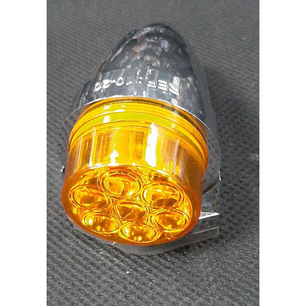 LAMPARA DE TECHO AMBAR 7LED