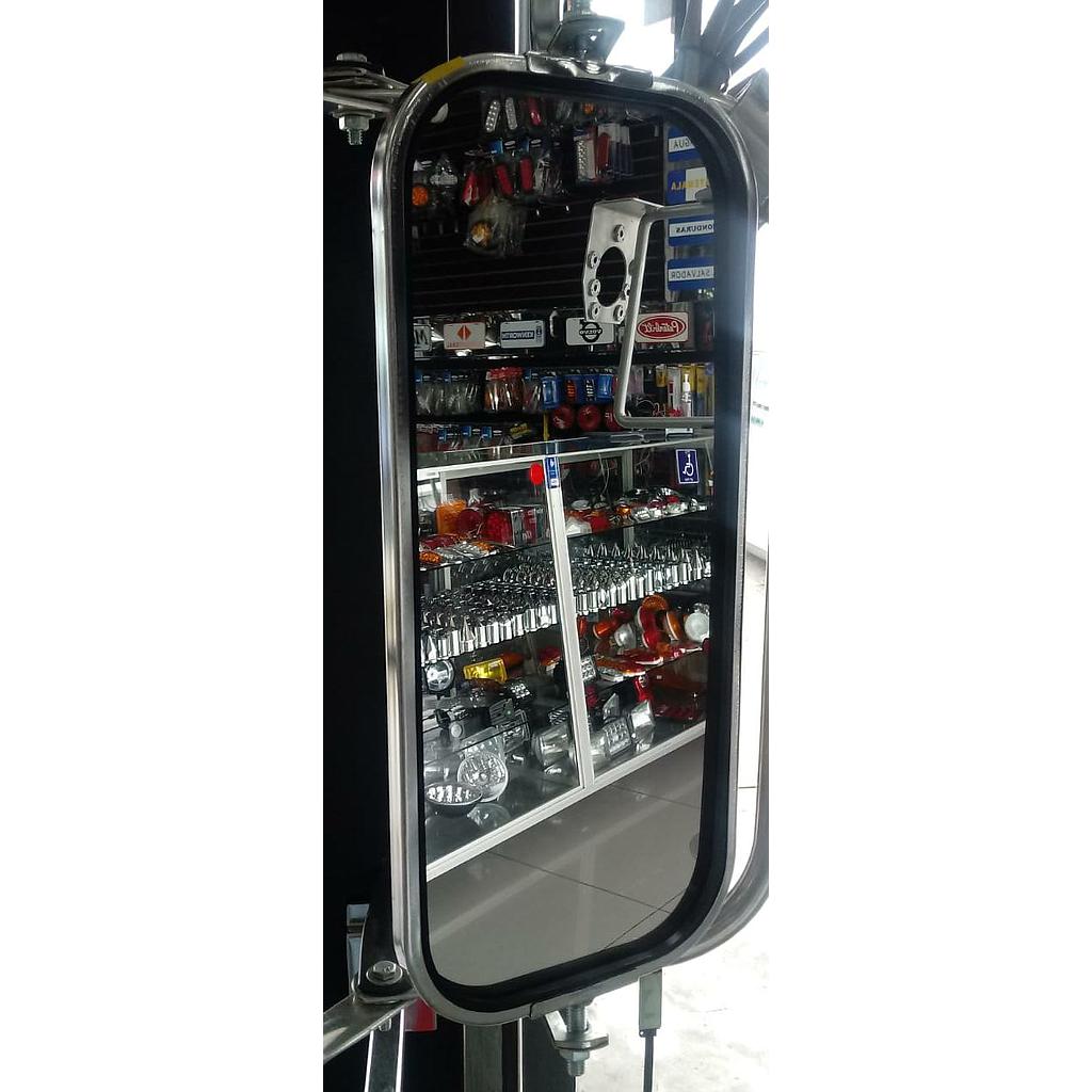 ESPEJO PIN A PIN CROMADO OVALADO  ¢12.000