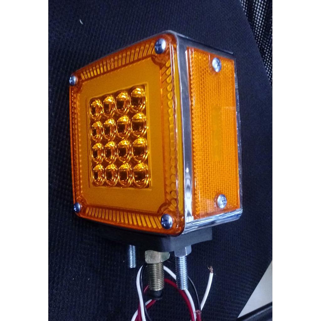 DIRECCIONAL DOBLE CARA CUADRADO 3 TORNILLOS HALO PAR ¢34.000