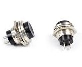 SWITCH BOTON DE PITO ROJO/NEGRO PQ METAL ¢1.700