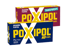 POXIPOL GRIS/TRANSPARENTE ¢3.000