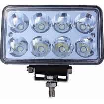 HALOGENO RECTANGULAR 6" 8 LED BICOLOR ¢12.000