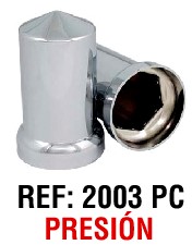 COPA PLASTICA 33mm SOMBRERO CHINO DE PRESION ¢1.100