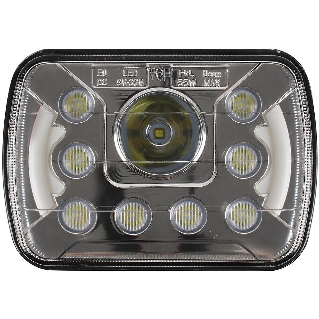 SILVIN LED RECT. 7" ARO DE ANGEL (PAR) ¢48.100