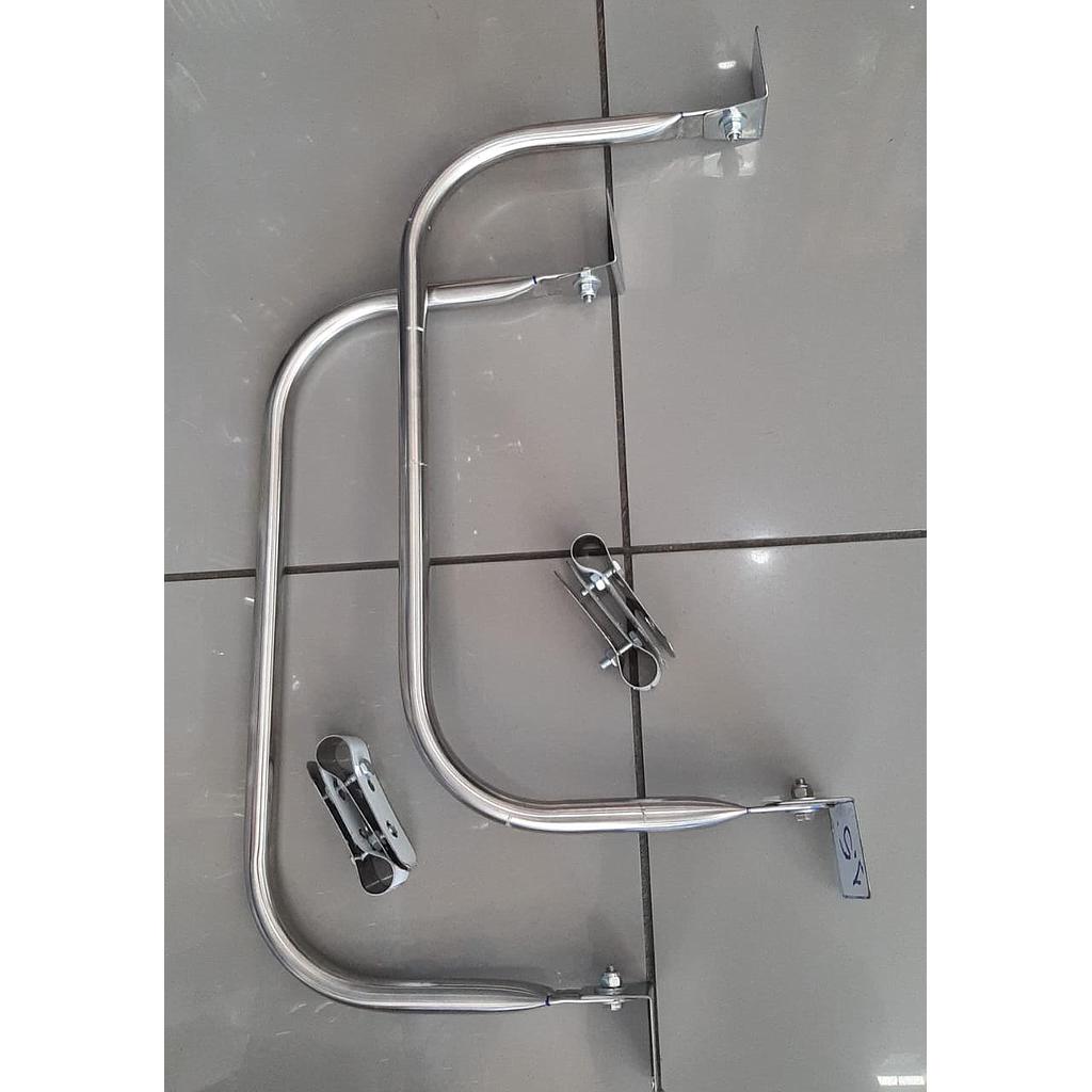 MARCO PARA ESPEJO INOX (completo 75000) (solo el marco 55000)