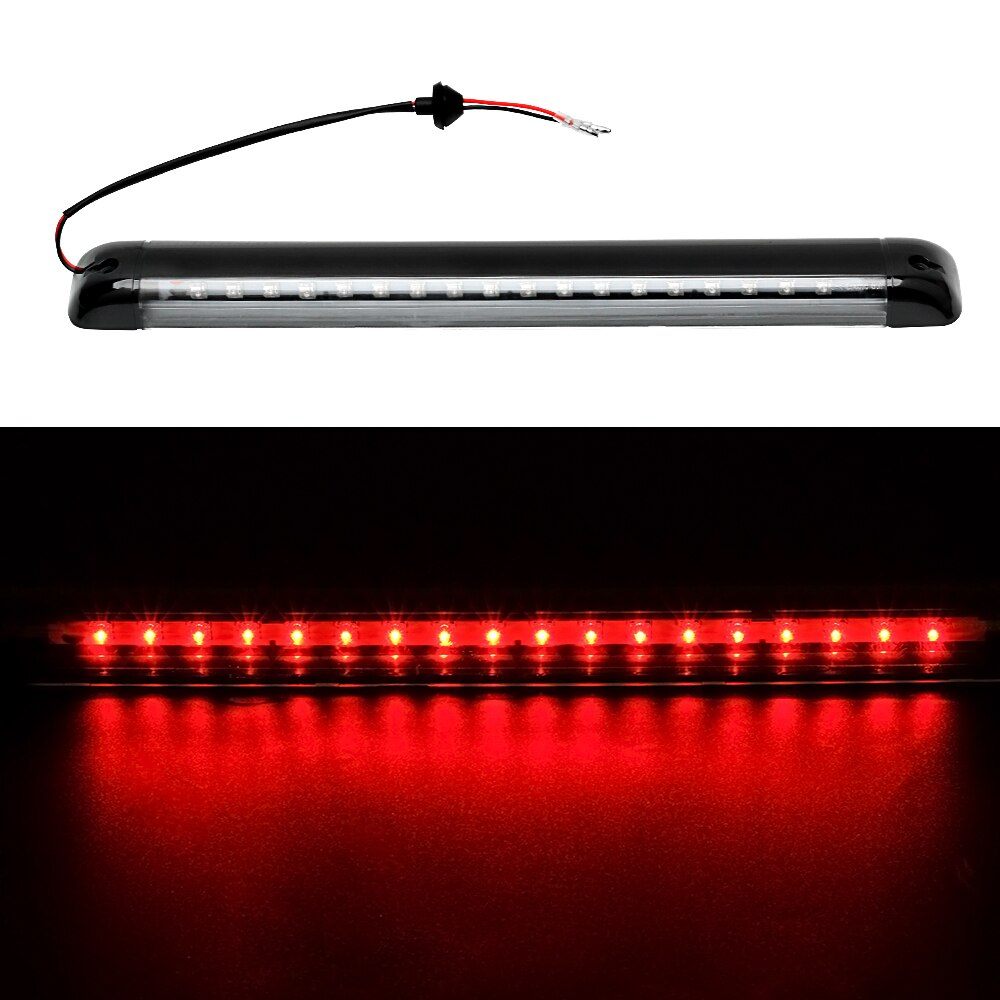 LUZ FRENO 18 LED ROJO 5 FUNCIONES ¢6.500