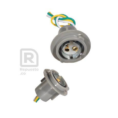 CONECTOR DE BOMBILLO 1034 GRIS ¢850
