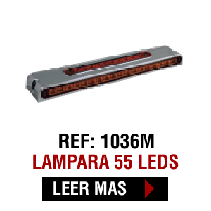 DIRECCIONAL DOBLE CARA RECTANGULAR 55 LED 12" 12/24 ¢20.100