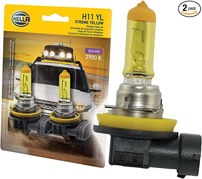 SET BOMBILLO H3 YELLOW 12 VOL. 55 W HELLA ¢9.700