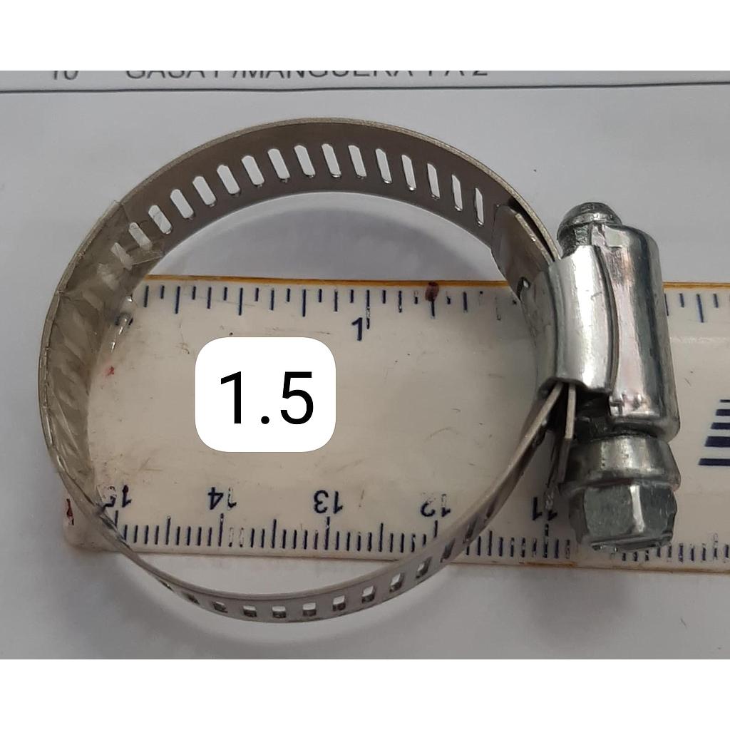 GAZA METALICA 1.5" ¢500