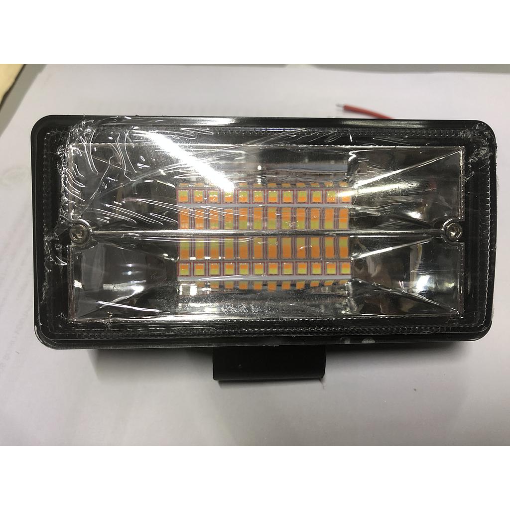 HALOGENO RECTANGULAR LED BICOLOR CON STROBER (PAR) ¢26.000