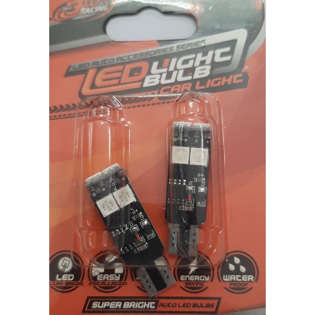 BOMBILLO LED 158 12V MULTICOLOR ¢4.500