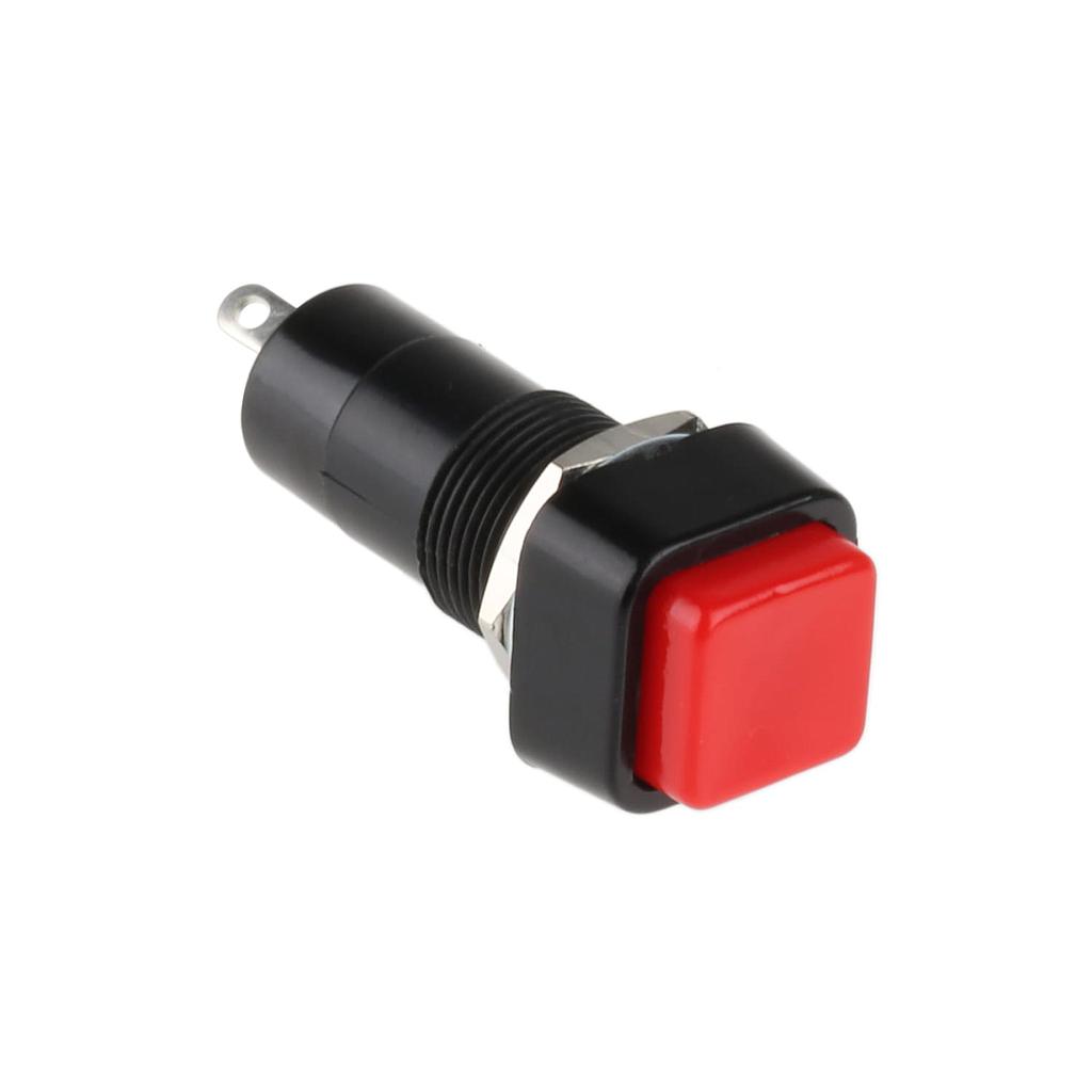 SWITCH BOTON DE PITO CUADRADO RO-NE 12MM ¢1.000
