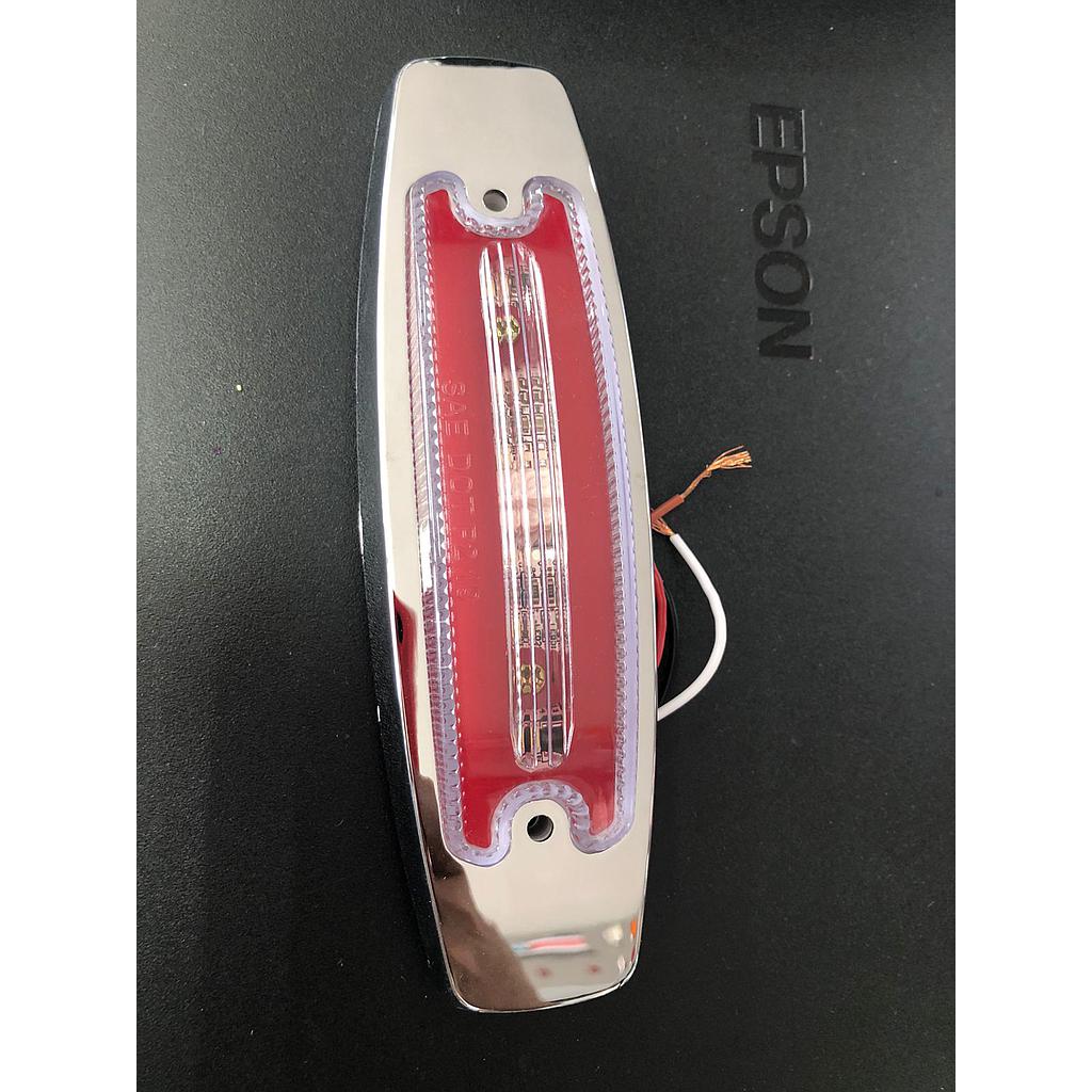 LAMPARA LATERAL DEST LED ROJO FLASHEO BLANCO ¢6.500
