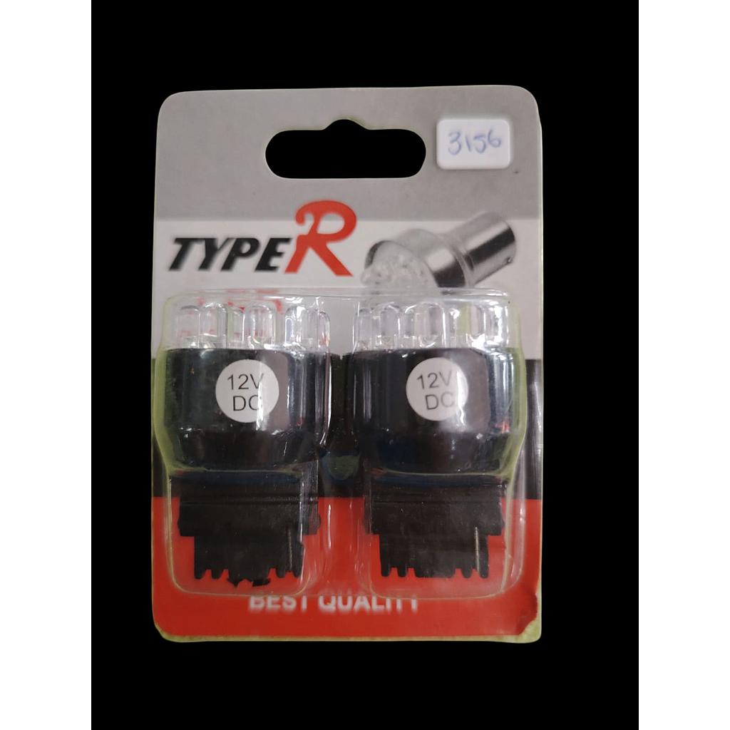 BOMBILLO LED 3156 1 CONT. 12V BLANCO GEL ¢3.000