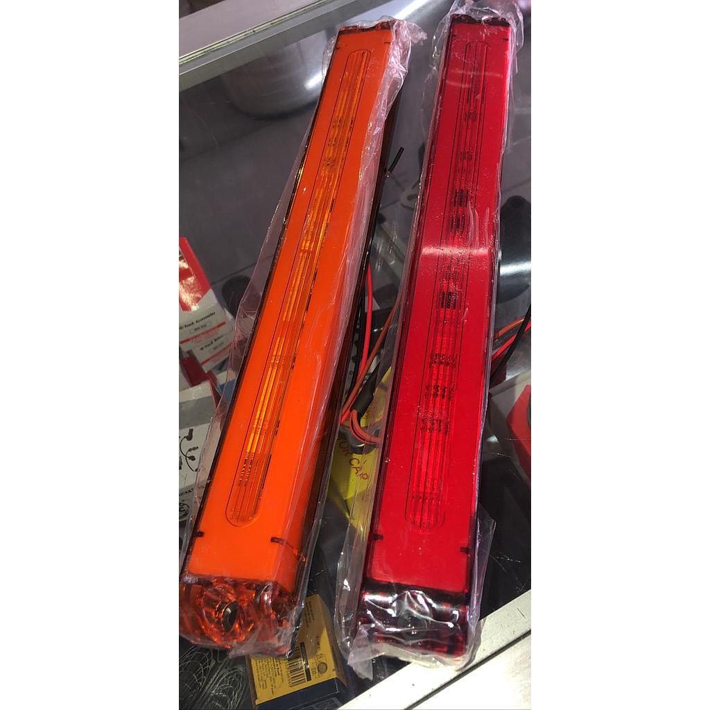 BARRA 14" 60 LED CON STROBER RJ/AM/BL ¢13.000