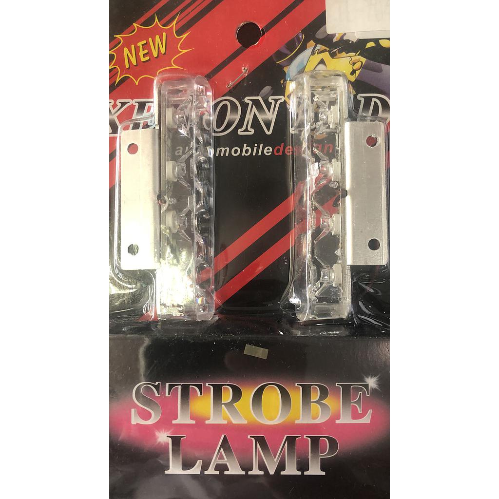 LUZ STROBER ROJO AZUL ¢6.400