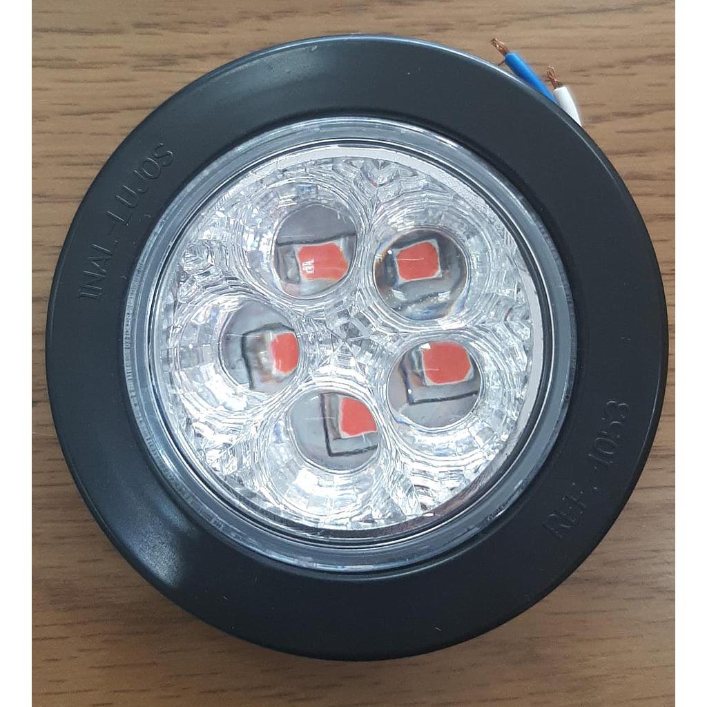 STOP 2.5" LED RJ/AM LENTE BLANCO ¢3.800