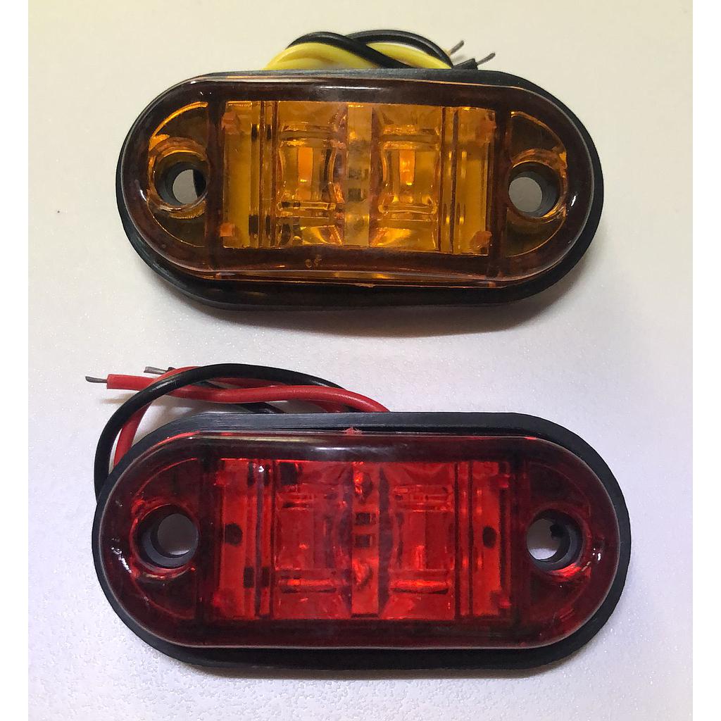 LAMPARA LATERAL LED PEQUEÑA RJ/AM ¢1.900