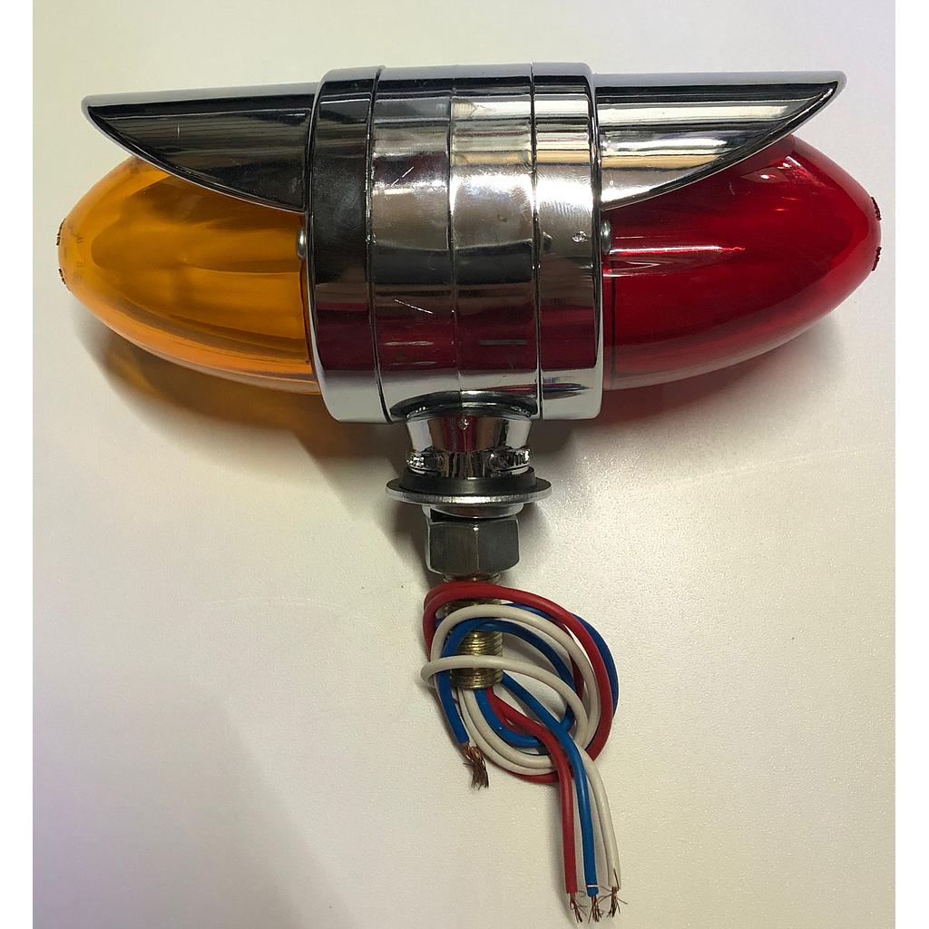 DIRECCIONAL DOBLE CARA MISIL MEDIANO C/ VISERA LED ¢21.000