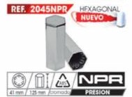 COPA PLASTICA 33mm HEXAGONAL DE ROSCA ALTA ¢2.200