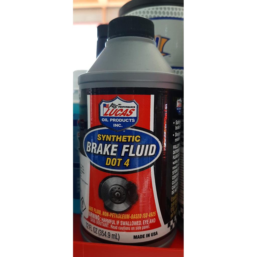 LIQUIDO FRENOS LUCAS DOT 4 12 oz ¢4.900