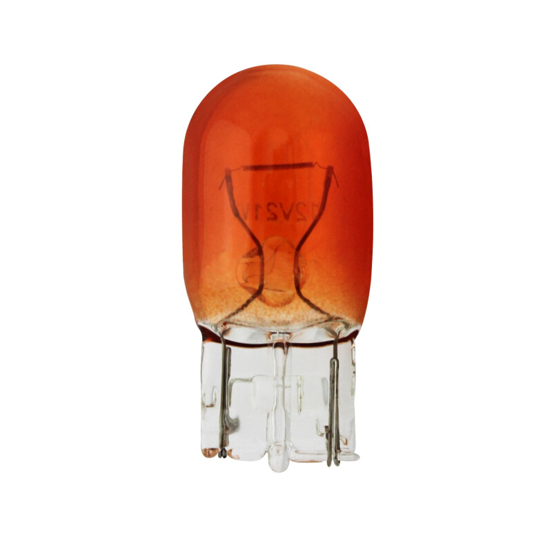 BOMBILLO T20 1 CONT. 12V TODO VIDRIO AMBAR ¢1.900