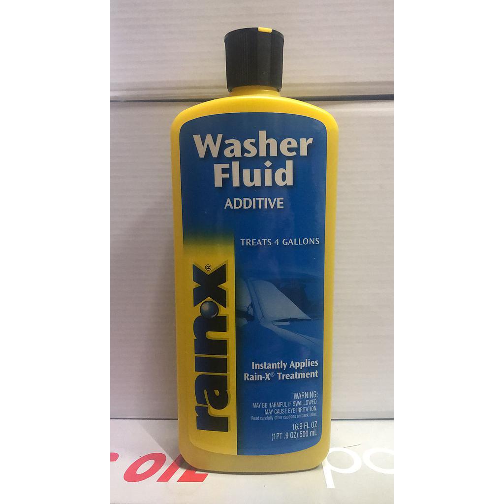 ADITIVO LIMPIADOR/REPELENTE AGUA LIMPIA PARABRISAS RAINOX ¢5.500