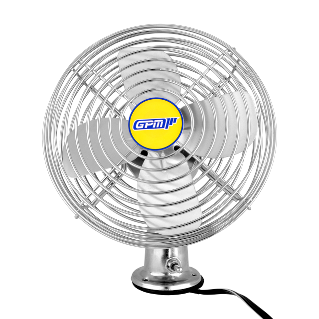 VENTILADOR 8" CROMADO 24V ¢17.300