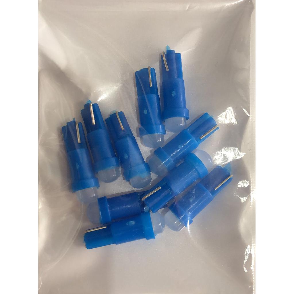 BOMBILLO LED T5 MINI 12V AZUL ARROZ UNI ¢1.450