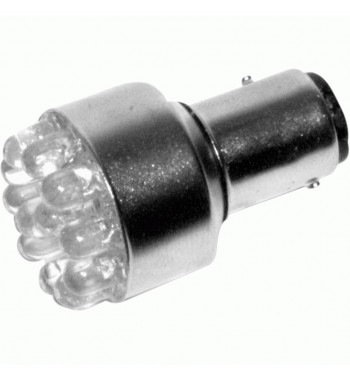 BOMBILLO LED 2 CONT. 1034 24V BLANCO (PAR) ¢3.700