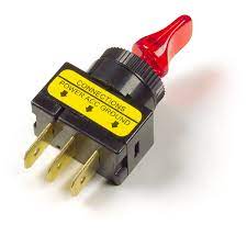 SWITCH 3 PASOS PLASTICO ROJO ¢1.500