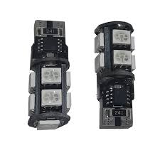 SET BOMBILLO T10 CANBUS BL MULTIVOLTAJE LED PAR ¢5.300