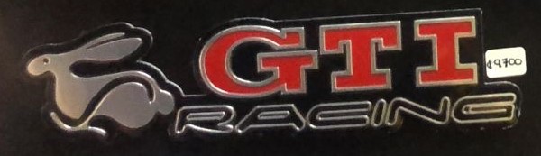 LOGO GTI RABBIT ¢9.700