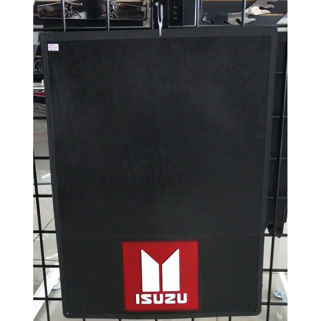 FALDON NEGRO DE HULE ISUZU LARGO (PAR) 16X22 ¢18.000