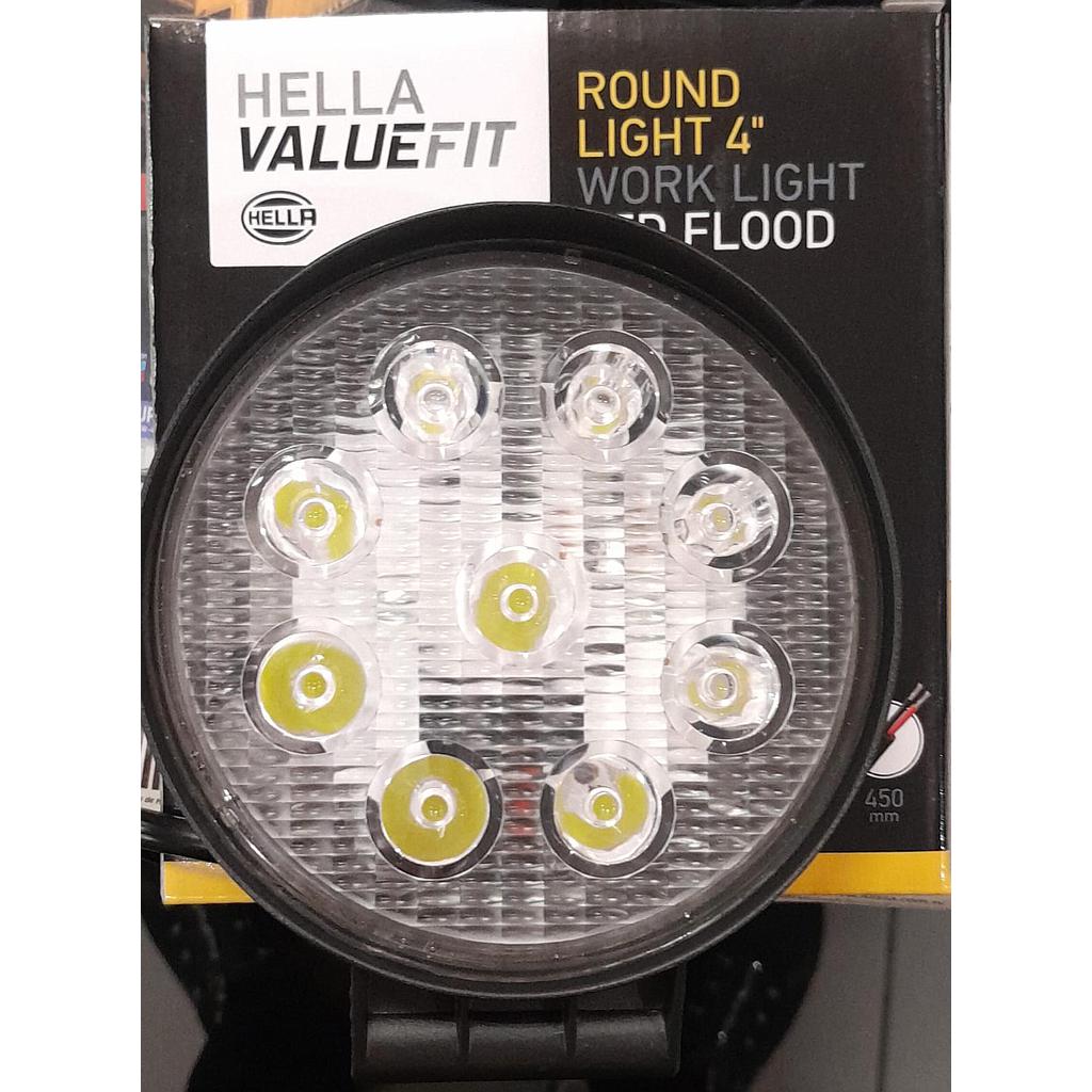 HALOGENO DE TRABAJO REDONDO 9 LED IT HELLA  ¢10.000
