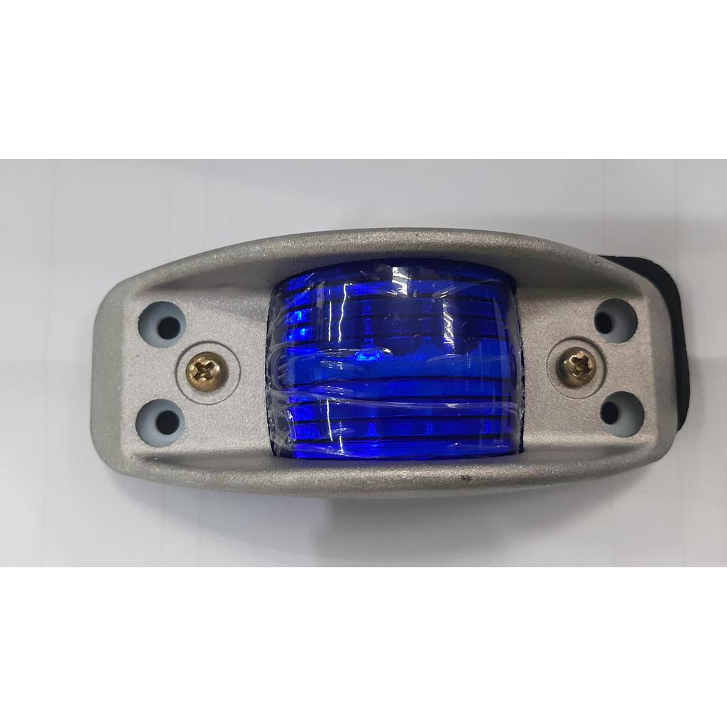 LAMPARA  PARCHE 6 LED AZUL CAMIÓN ¢3.900