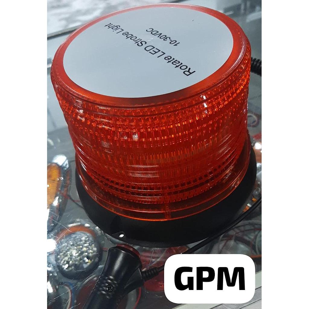 SOGA STROBER LED AMBAR GRANDE GPM 12/24V ¢18.000